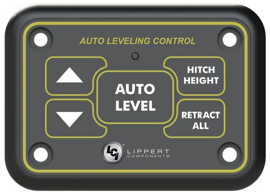 425306 – LIPPERT COMP Leveling System Touchpad, Use With Lippert Ground Control® TT Leveling System With Auto Level M...